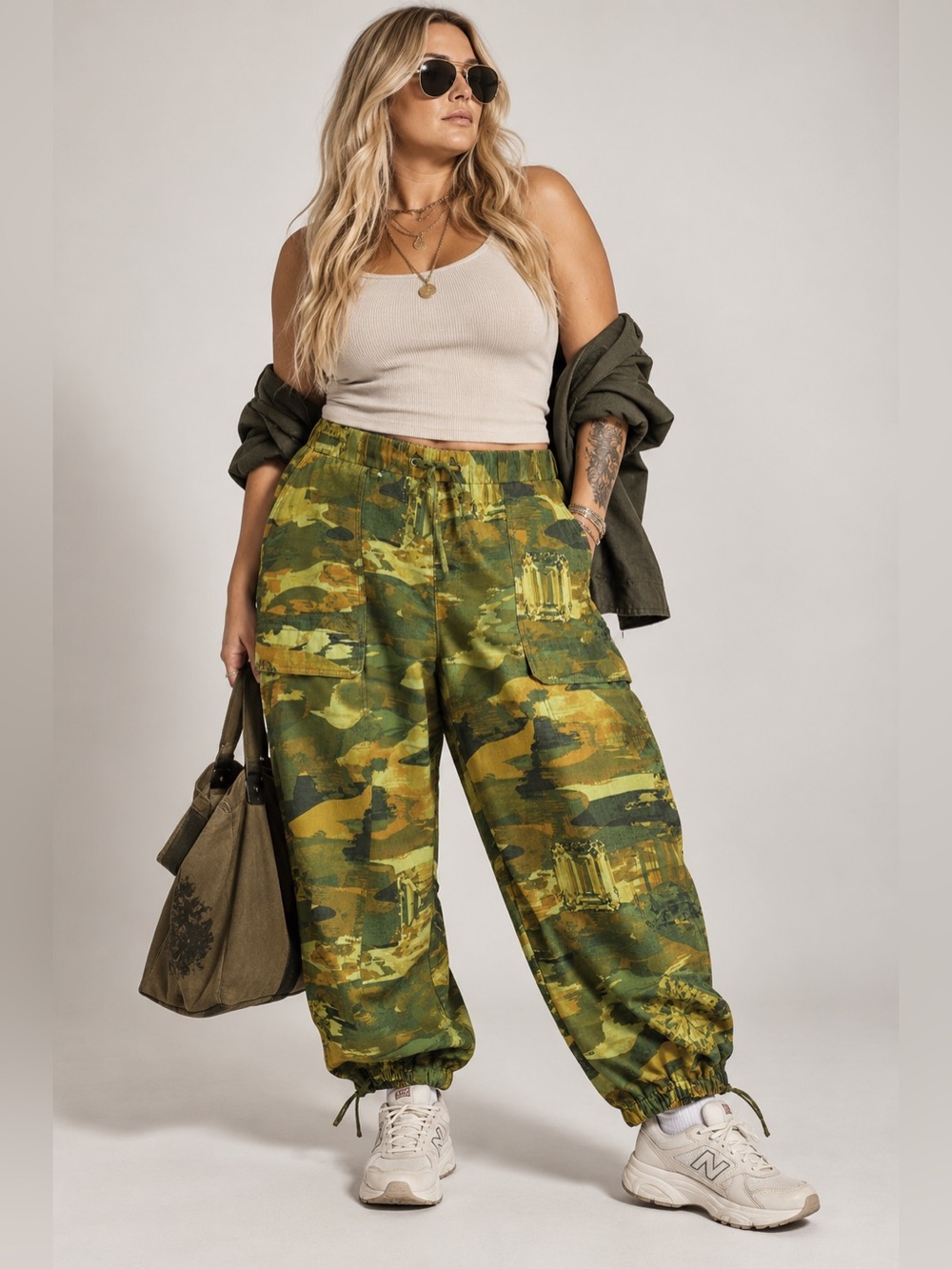 camo cropped cargo pants 5:31 jerome lamaar for and now this gorpcore streetwear